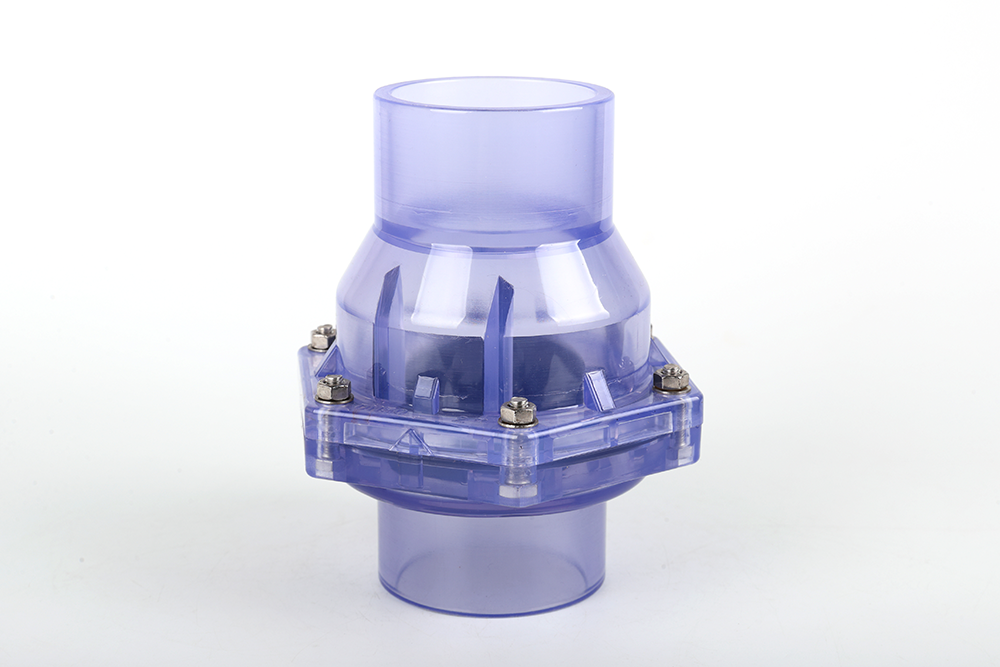 龙海透明翻板式止回阀